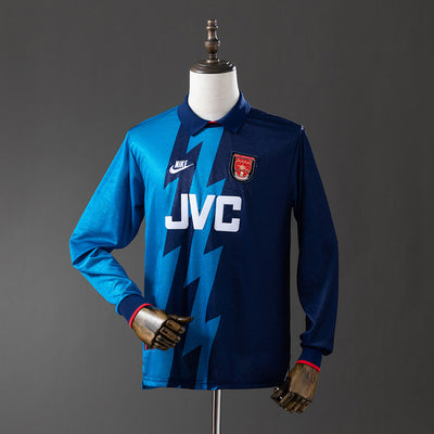 Arsenal Trikot 1995-96 Auswärts Retro Fußballtrikot Langarm