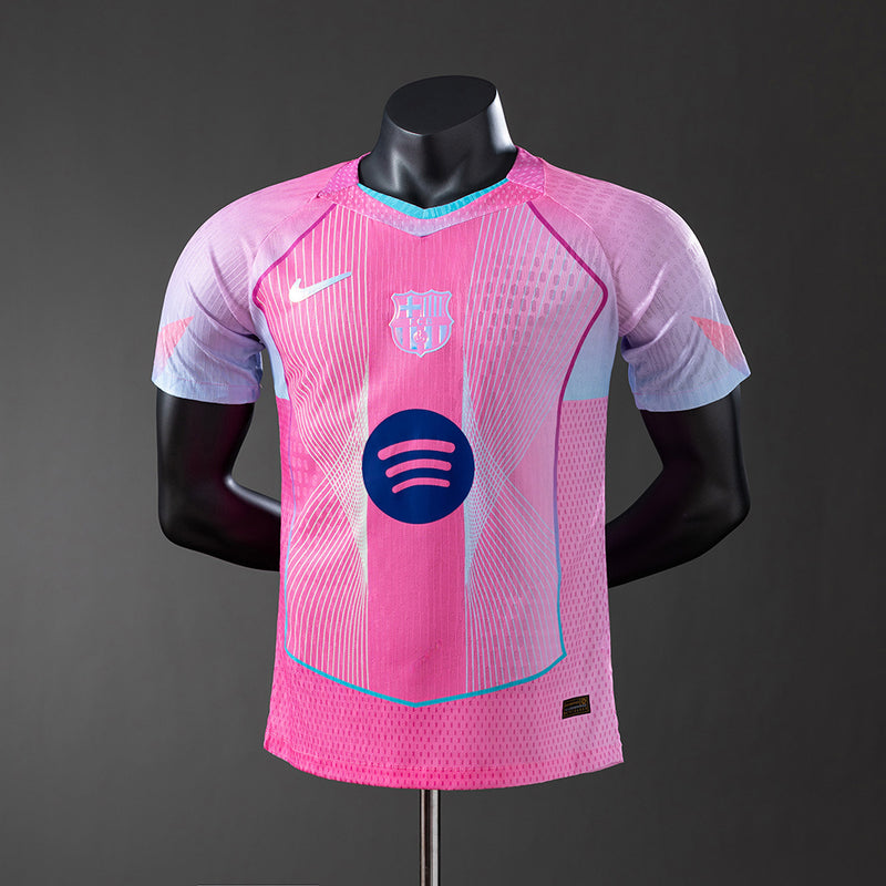 Barcelona Trikot 25/26 Pink Sondertrikot Spielerversion