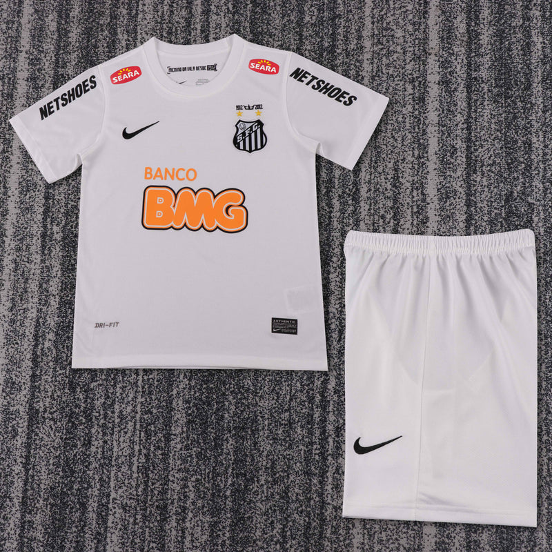 Retro Kinder Santos Trikot 12/13 Heimtrikot Fußball Trikot Neymar JR