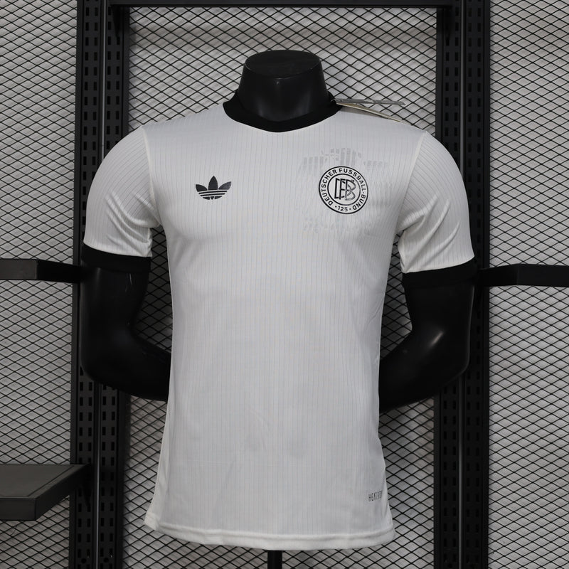 Spielerversion Deutschland Trikot 25/26 Weiß Fußballtrikot