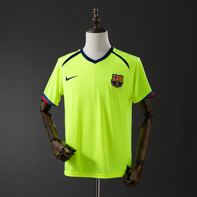 Barcelona Trikot 2005-06 Auswärts Retro Fußballtrikot