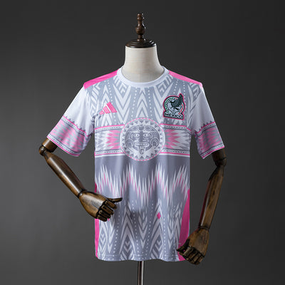 Mexiko Trikot 2026 Weiß Rosa Sondertrikot