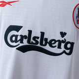 Liver Away Jersey 1998-99 Long Sleeves Retro Football Kit Soccer Shirt