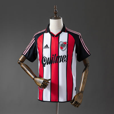 Retro River Plate Trikot 2001-02 Auswärts Fußball Trikot