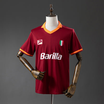 Rom Trikot 1983-84 Heim Retro Fußball-Kit