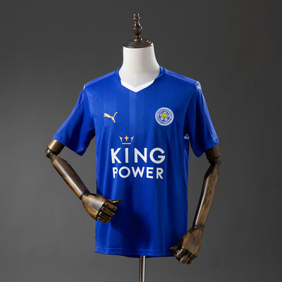Leicester City Trikot 2015-16 Heim Retro Fußball Trikot