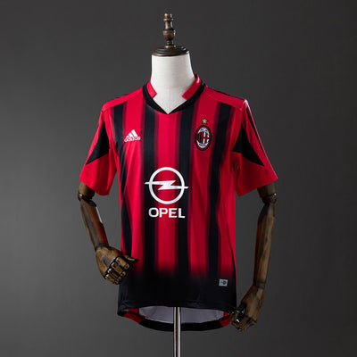 AC Mailand Trikot 2004-05 Heim Retro Fußball-Trikot