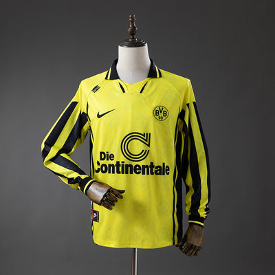 Dortmund Heimtrikot 1996-97 Retro Fußball-Trikot Langarm