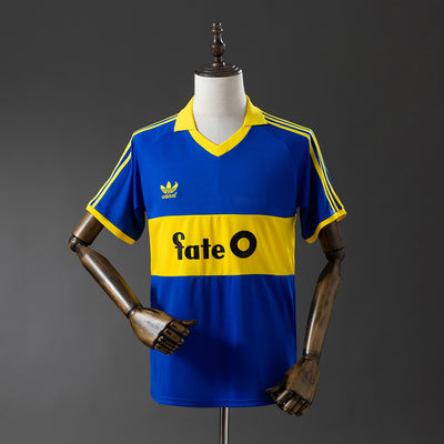 Boca Juniors Trikot 1986-88 Heim Retro Fußball Trikot