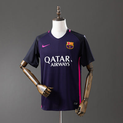 Barcelona Trikot 2016/17 Auswärts Retro Fußballtrikot