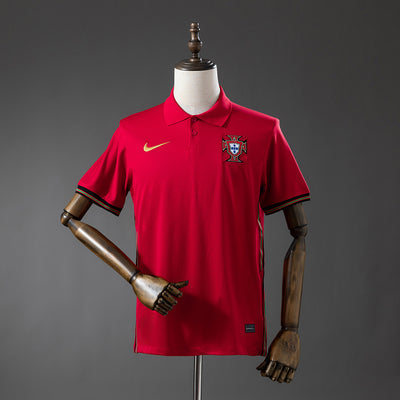 Portugal Heimtrikot 2020 Retro Fußballtrikot Fußballshirt