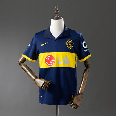 Boca Juniors Trikot 2009-10 Heim Retro Fußballtrikot