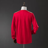 Liverpool Jersey 1986-87 Home Retro Football Kit Long Sleeves PalmSportss