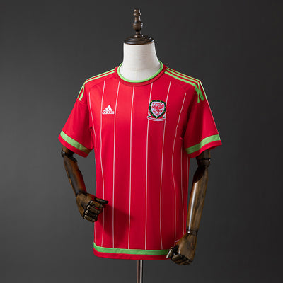 Wales Trikot 2015 Heim Retro Fußball-Trikot
