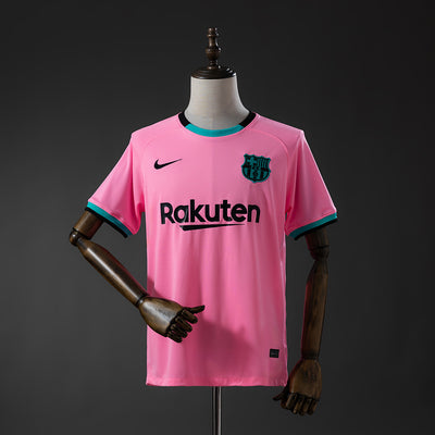 Barcelona Drittes Trikot 2020-21 Retro Fußball Trikot