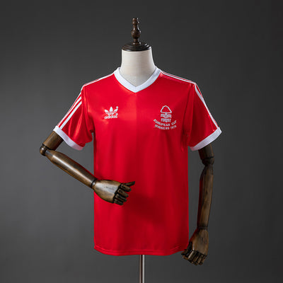 Nottingham Forest Heimtrikot 1977-80 Retro-Fußball-Kit Trikot