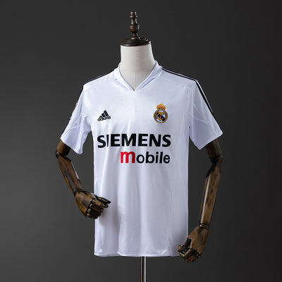 Real Madrid Trikot 2004-05 Heim Retro Fußball Trikot
