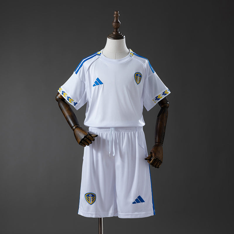 Kinder Leeds United Heimtrikot 2025/26 Fußball Trikot
