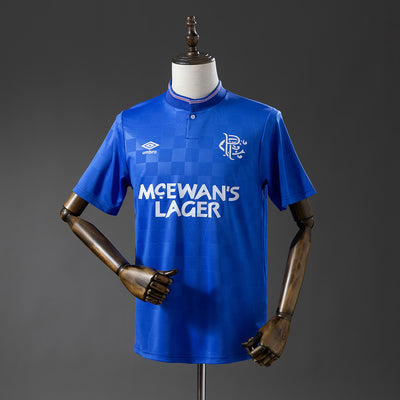 Rangers Trikot 1987-90 Heim Retro Fußball-Trikot