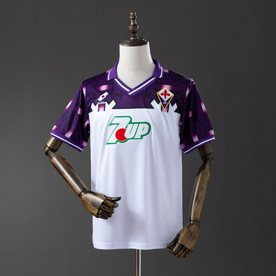 Fiorentina Trikot 1992-93 Auswärts Retro Fußballtrikot