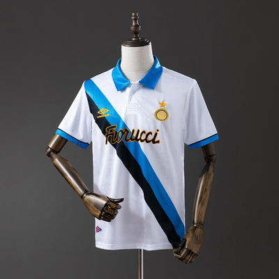 Inter Mailand Trikot 1994-95 Auswärts Retro Fußball-Kit