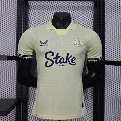 Spielerversion Everton Trikot 25/26 Auswärts Fußball Trikot