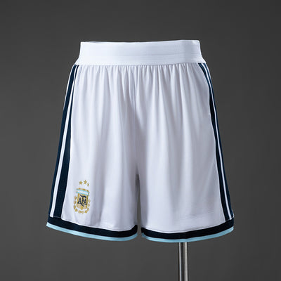 Spielerversion Argentinien Weiße Shorts 2026 WM-Fußballtrikot