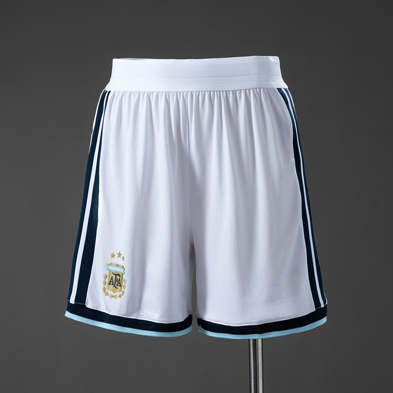 Spielerversion Argentinien Weiße Shorts 2026 WM-Fußballtrikot