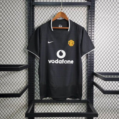Man United Auswärtstrikot 03/04 Retro Fußballtrikot
