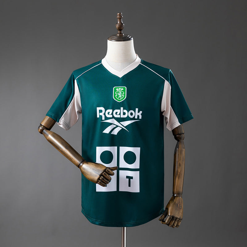 Retro Sporting CP Trikot 2000-01 Fußballtrikot