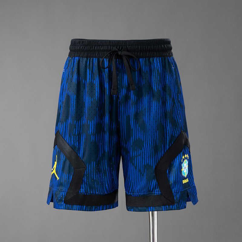 Brasilien Basketball-Shorts 2026 Blau