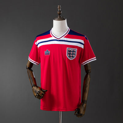 England Trikot 1982 Auswärts Retro Fußball-Set