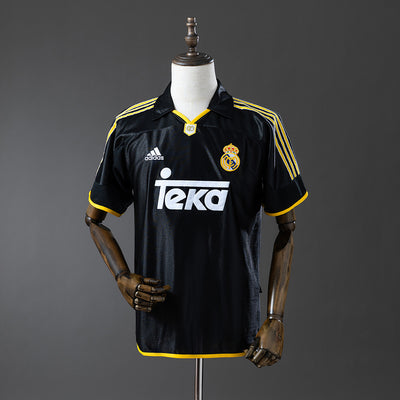 Real Madrid Trikot 1999-01 Auswärts Retro Fußballtrikot