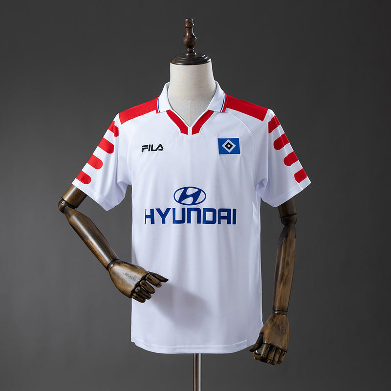 Hamburger Trikot 1998-99 Heim-Retro-Fußballtrikot