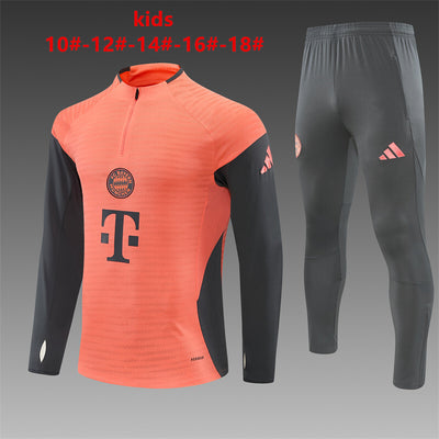 Kinder FC Bayern München Trainingsanzüge 25/26 Fußball-Trikot-Set