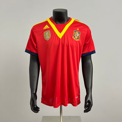 Retro Spanien Trikot 2013 Heim Fußballtrikot Fußballshirt