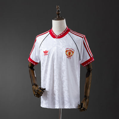Man United Trikot 1990-91 Auswärts Retro-Kit