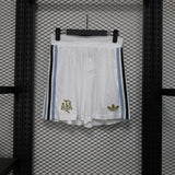 Player Version Argentina Shorts 2025 White Football Kit Soccer Shorts - PalmSportss
