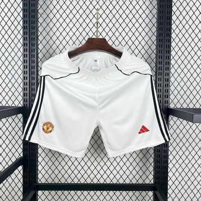 Manchester United Shorts 25/26 Home Football Kit Soccer Shorts