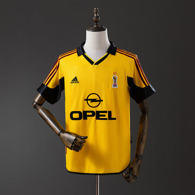 AC Mailand Trikot 1999-00 Auswärts Retro Fußballtrikot