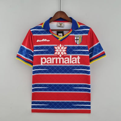 Retro Parma Trikot 1998-99 Auswärts Fußballtrikot