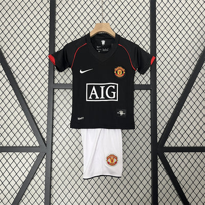Retro Kinder Man United Auswärtstrikot 07/08