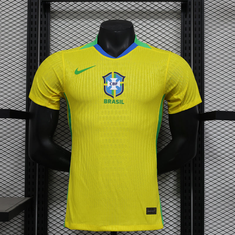 Spielerversion Brasilien Trikot 25/26 Fußballtrikot Fußballtrikot