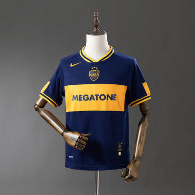 Boca Juniors Trikot 2006-07 Heim Retro Fußball Trikot