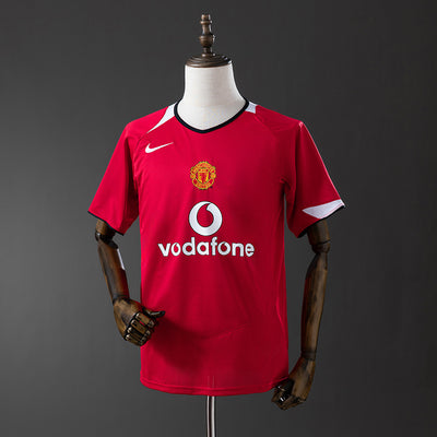 Manchester United Trikot 2004-06 Heim Retro Fußball Trikot