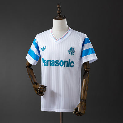 Marseille Trikot 1990-91 Heim Retro-Kit