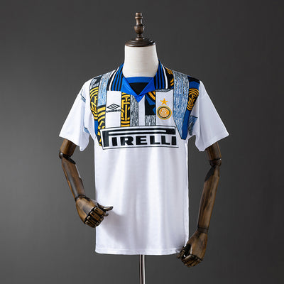 Inter Mailand Trikot 1995-96 Auswärts Retro-Fußball-Trikot