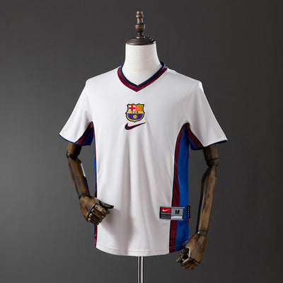 Barcelona Trikot 1998-01 Auswärts Retro Fußballtrikot