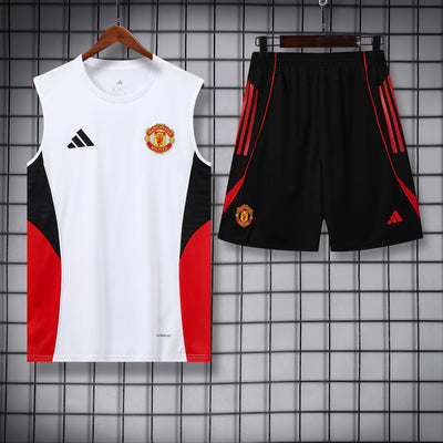 Man United Weste Set Trainingsanzüge 25/26 Fußball Trikot