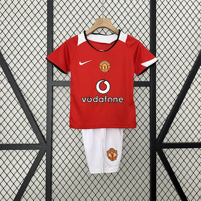 Retro Kinder Manchester United Heimtrikot 05/06